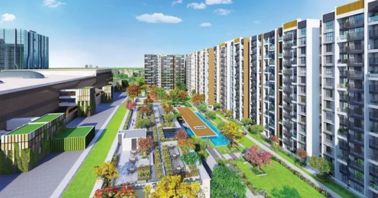 This Image About of L&T Seawoods Residences, Seawoods.