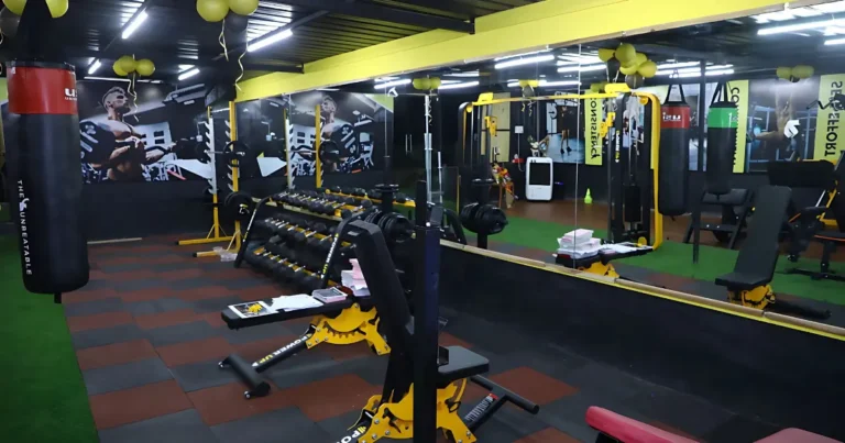 An Interior Image of Power up Fitness gym.