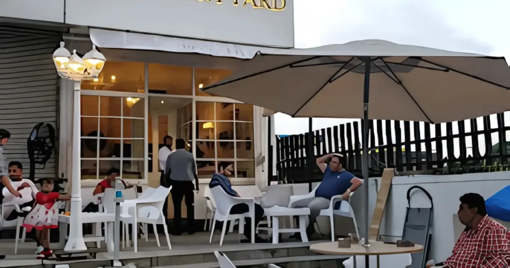 This Image About of The Courtyard Cafe.