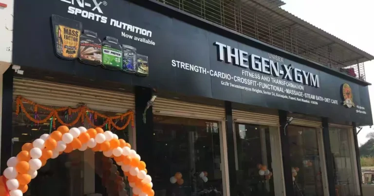 This Image is About THE GEN-X GYM ​Gym Panvel