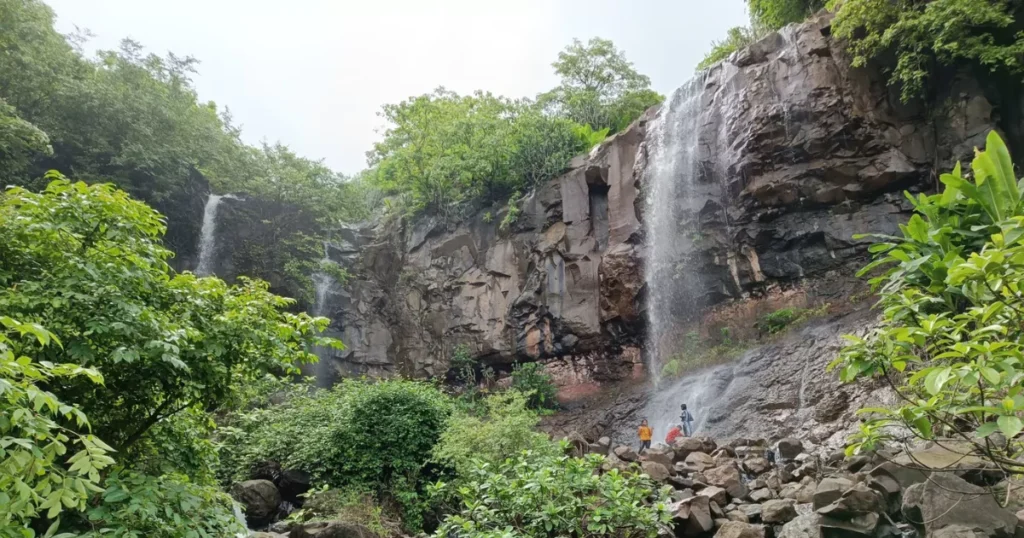 Arjun Kada Waterfall Kharghar is visible in this image.