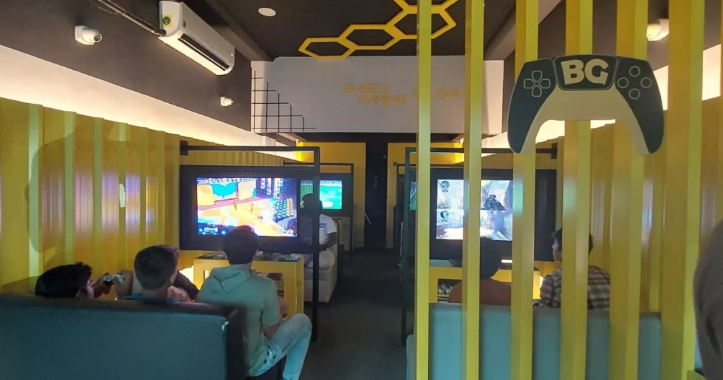 Base1 Gaming & Esports Café is visible in this image.