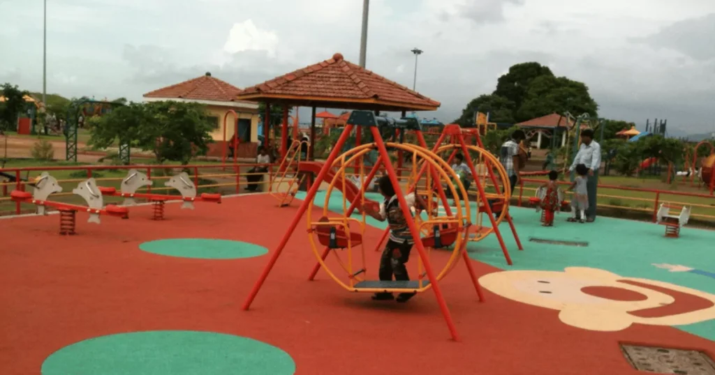Central Park Kharghar kids area is visible in this image.
