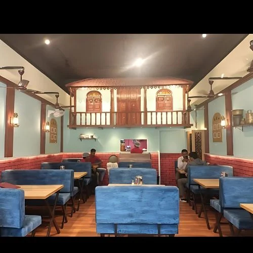 Interior Of Akshay Pure Veg Restaurant