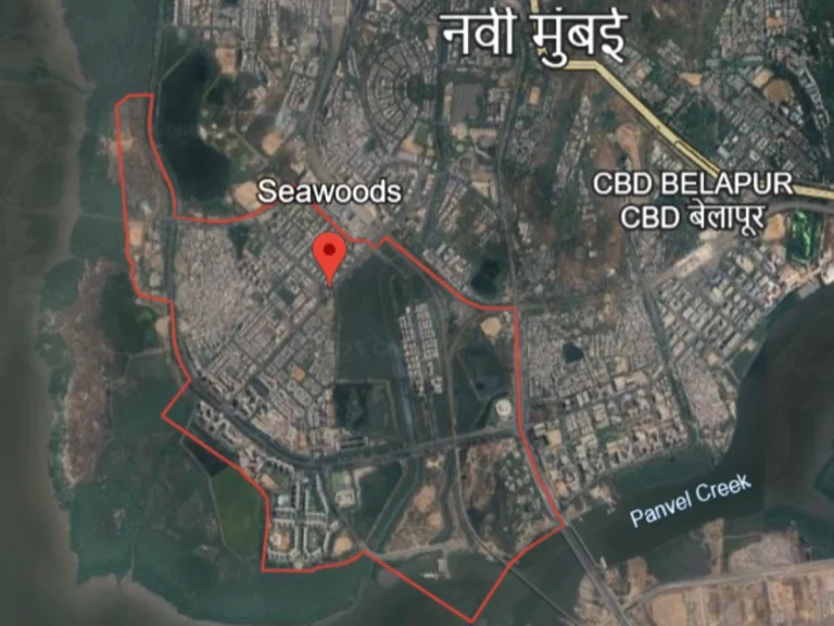 Map of Seawoods is visible in this image.