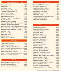 Masala Central, Nerul, Navi Mumbai Menu.