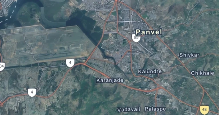 Panvel and nearby areas are visible in this image.