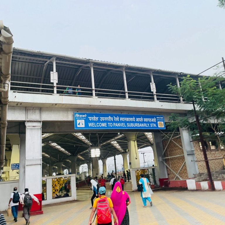 This image is about of Panvel Railway Station.