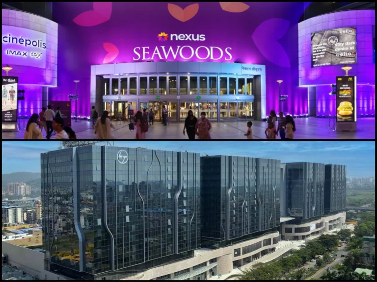 Seawoods Grand Central Mall or Nexus Seawoods is visible in this image.