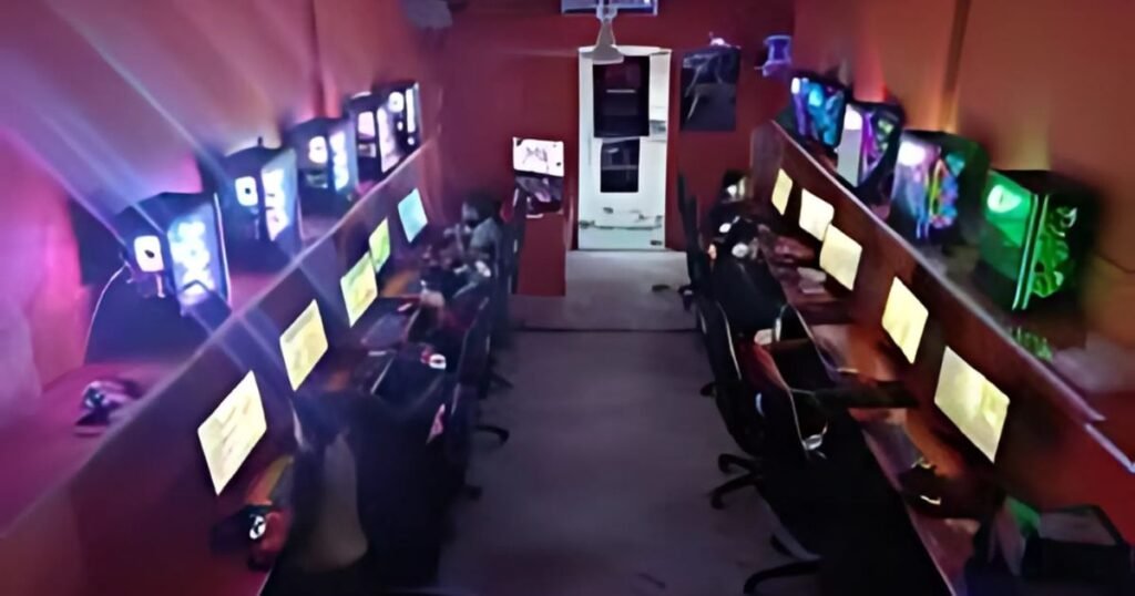 This Image About Of Sk Esports gaming café​.