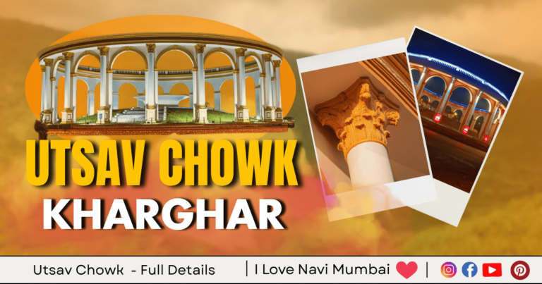 Utsav Chowk Kharghar is visible in this image.