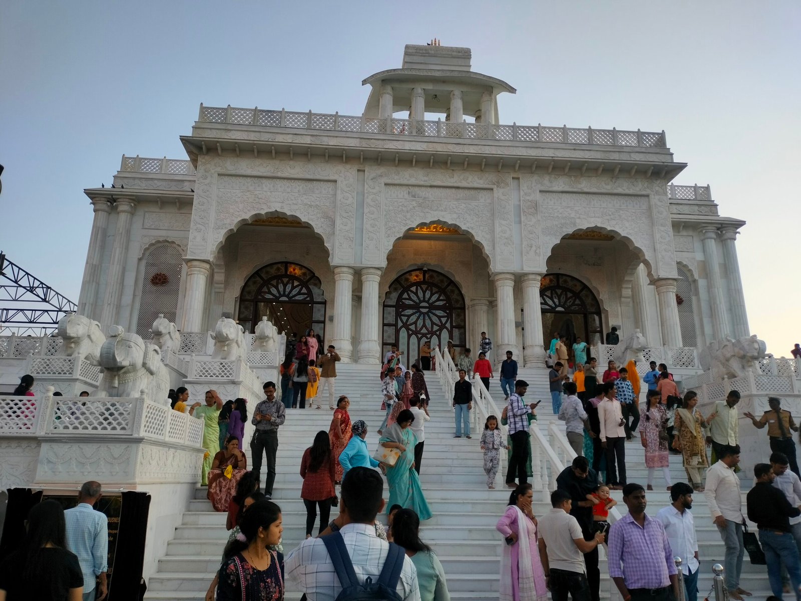 ISKCON Kharghar Marble Architecture