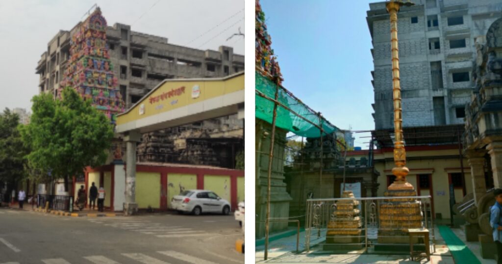 Exterior Part of Balaji Temple Nerul