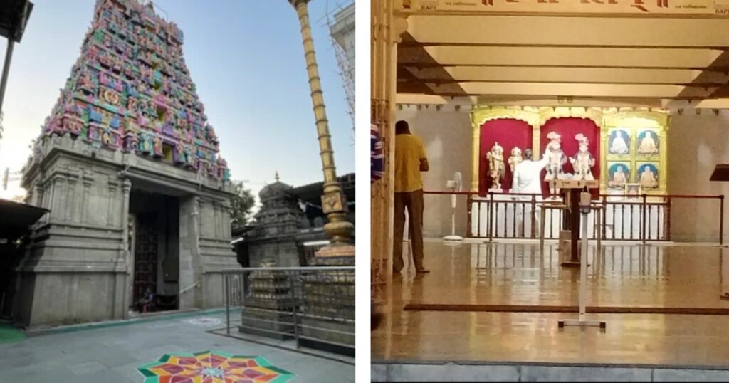 Interior of Balaji Temple Nerul