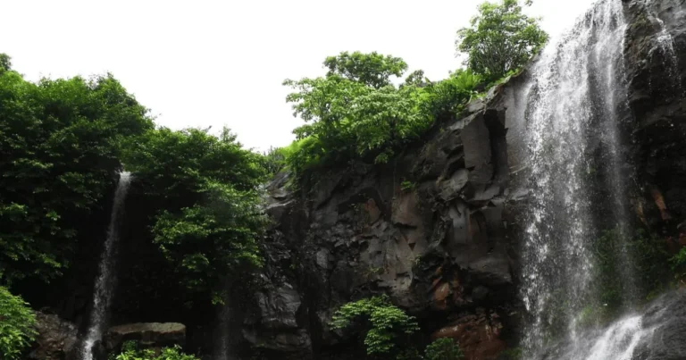 Pandavkada Water Falls Kharghar Navi Mumbai is visible in this image.