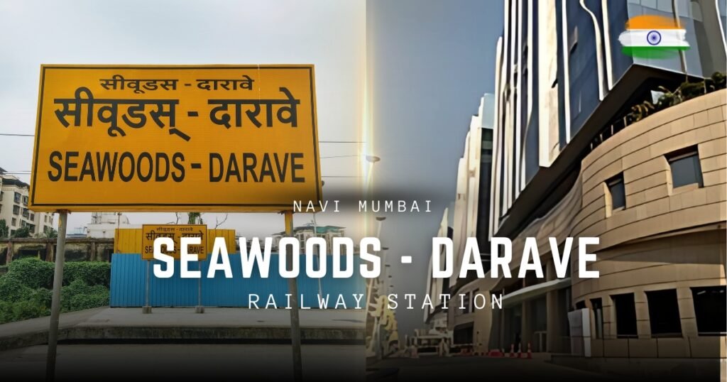 Seawoods Darave is one of the most important stations of the Harbour and Central lines of Mumbai Local Train services.