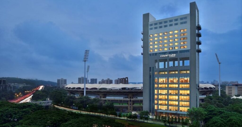 This image About Of Courtyard Navi Mumbai​.