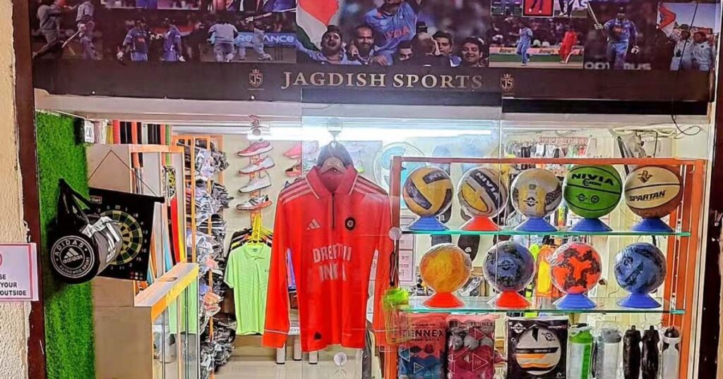 Jagdish Sports is visible in this image.