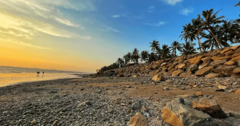 Uran Beach Navi Mumbai Direction, History, Photos & etc is visible in this image.