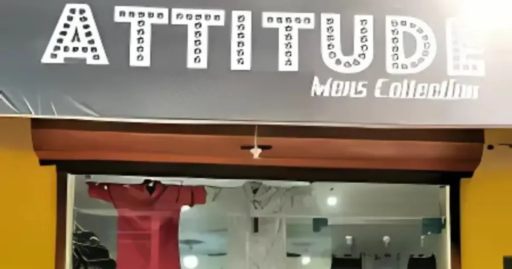 Attitude Mens Collection is visible in this image