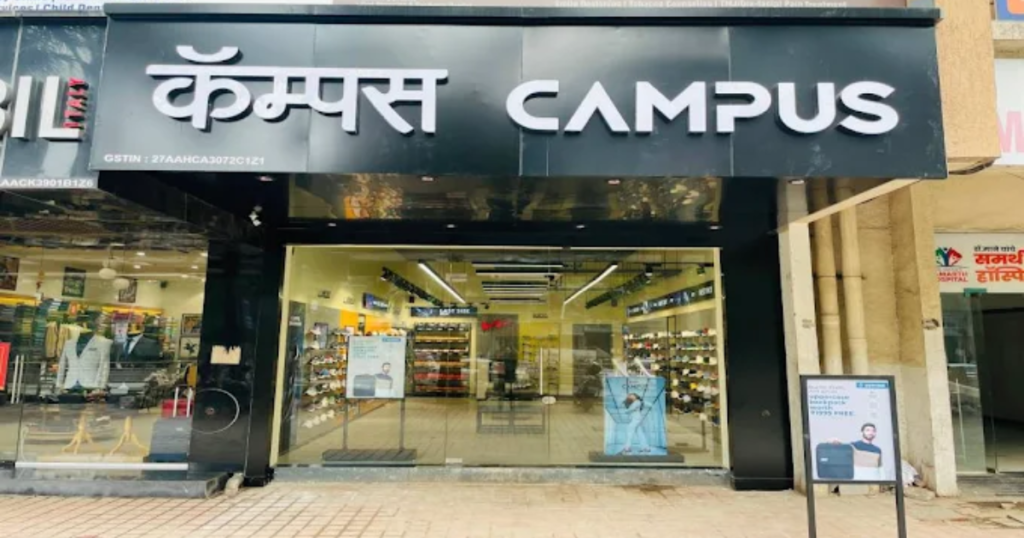 Campus Exclusive Store is visiable in this image