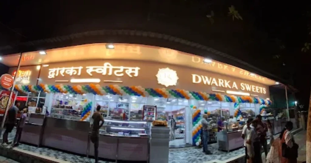 This image is about Dwarka Sweets