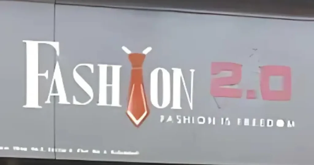 FASHION 2.O is visible in this image