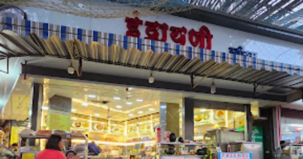 Indrayani Sweets & Dry Fruits is visible in this image.