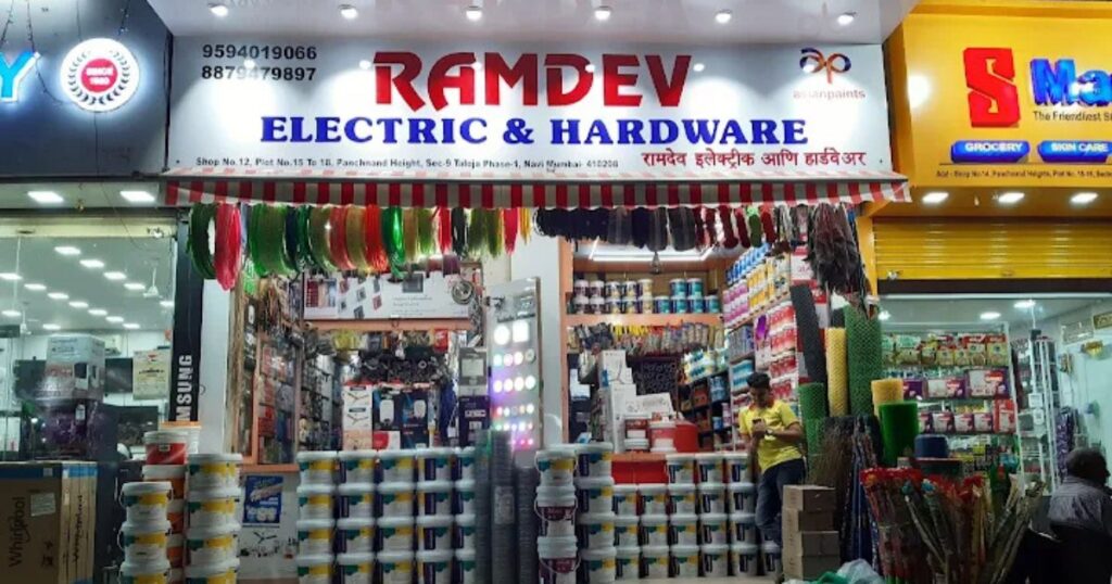This Image About Of Ramdev Electric And Hardware.