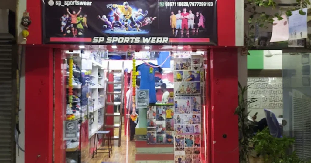SP SportsWear is visible in this image.