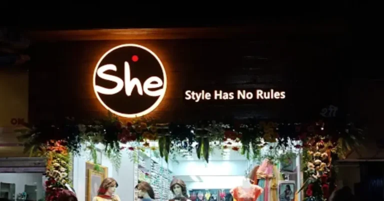 She Women's Wear is visible in this image