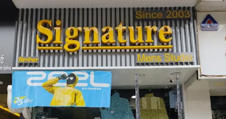 Signature Clothing is visible in this image