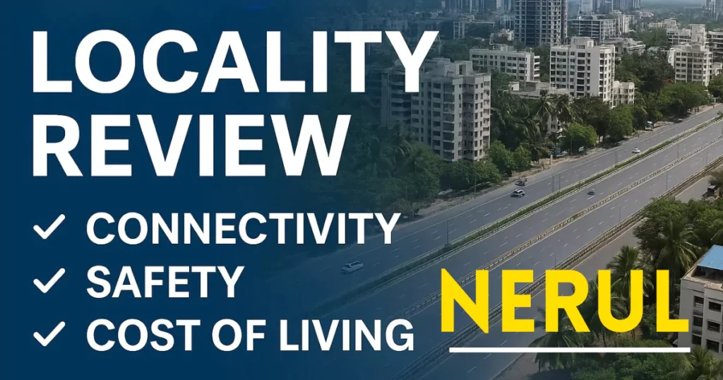 Locality review of nerul is visible in this image