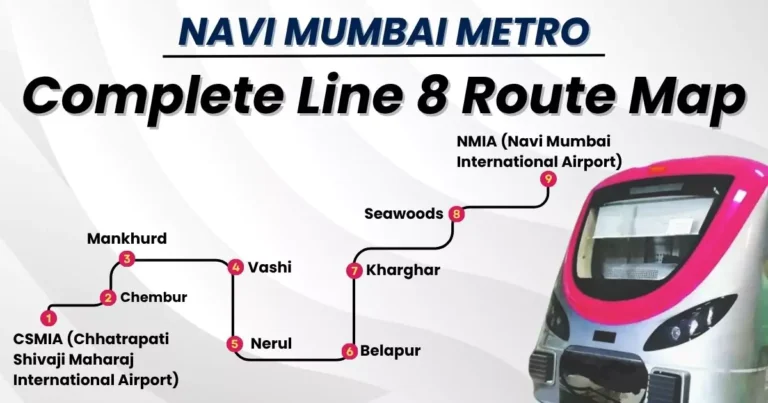 Navi Mumbai Metro Line-8 CSMIA to NMIA