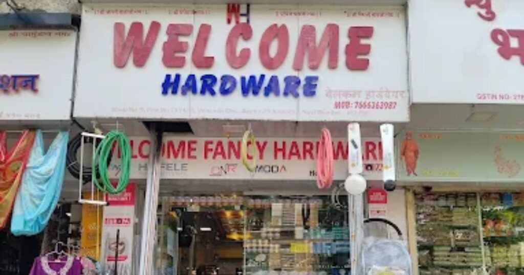 Welcome Hardware is visible in this image.