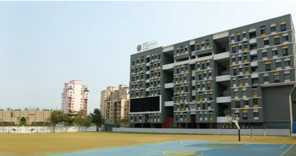 Amity International School is visible in this image