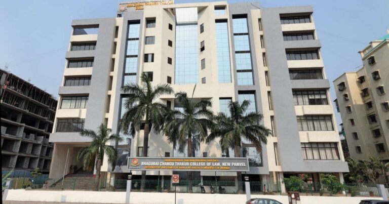 This Image About Of Bhagubai Changu Thakur College of Law, New Panvel.