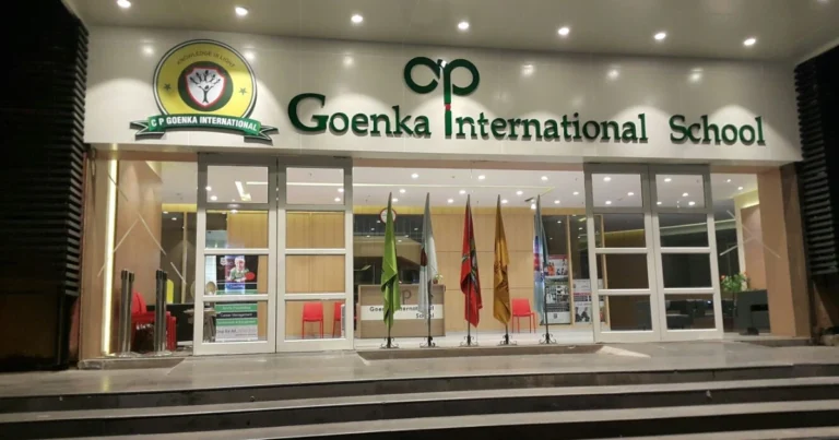 CP Goenka International School is visible in this image.