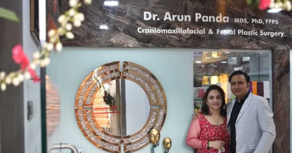 Dr Arun Panda Hair Transplant is visible in this image.
