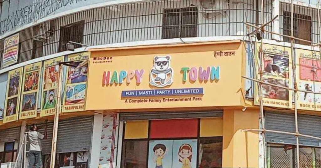 This Image About Of Happy Town Kamothe Best Indoor Playzone in Kamothe.