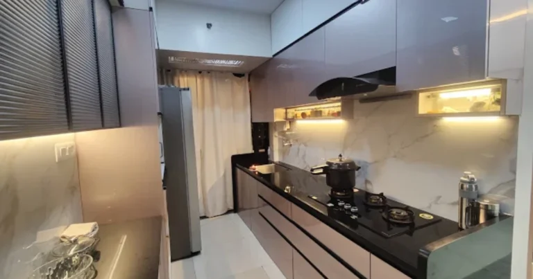 Harish modular kitchen is visible in this image.
