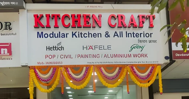 Kitchen craft Modular Kitchen is visible in this image.