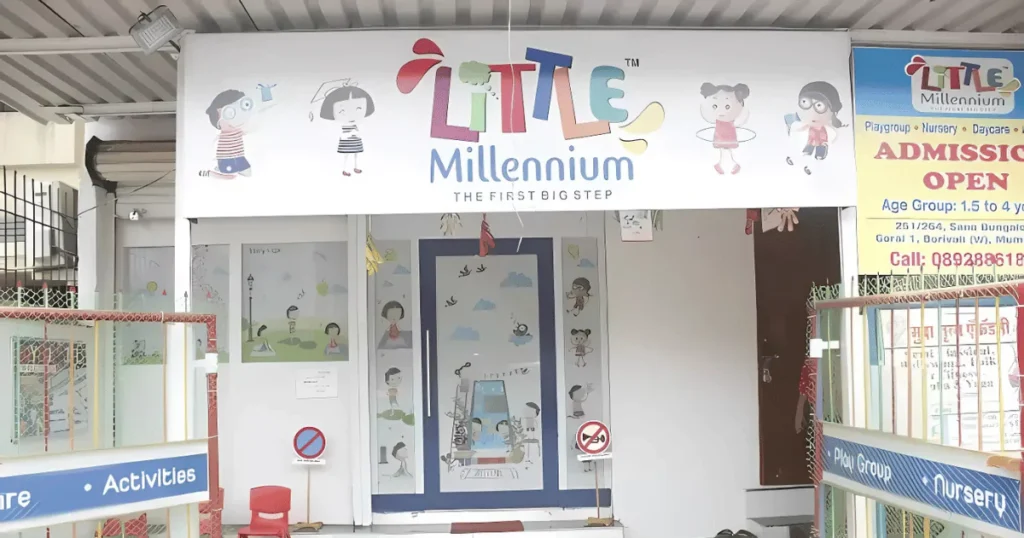 Little Millennium Preschool - Airoli is visible in this image.
