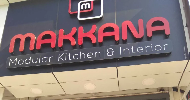 Makkana Modular Kitchen & Interior is visible in this image.