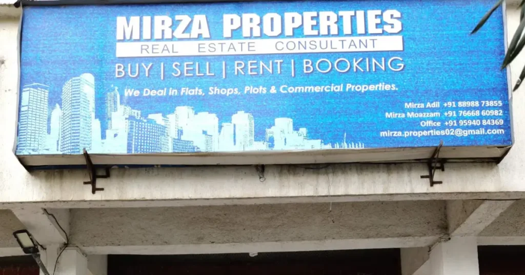 Mirza Properties is visible in this image.