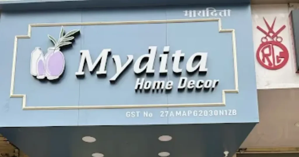 Mydita Home Decor is visible in this image.