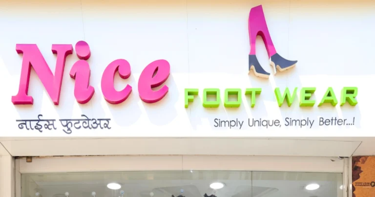 Nice Footwear is visible in this image
