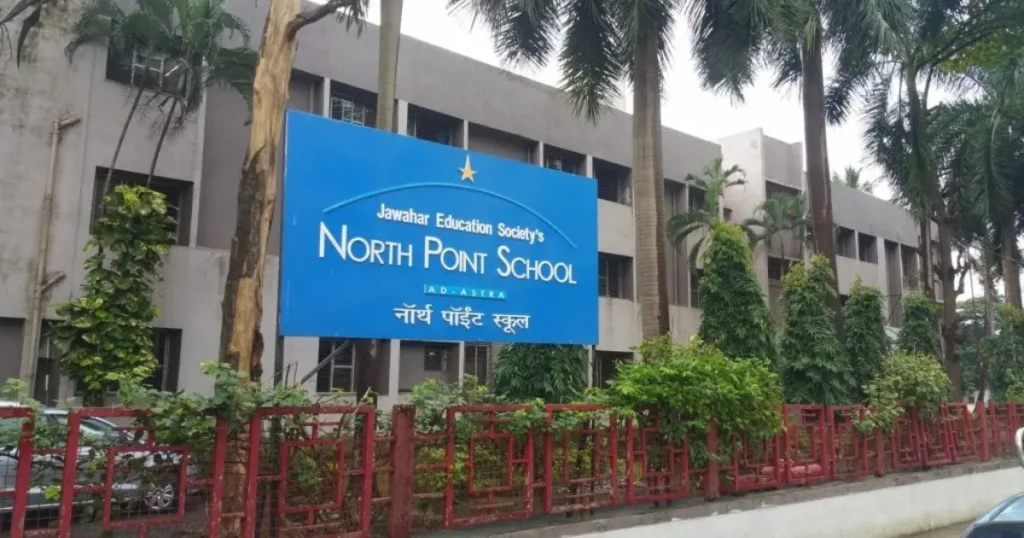 North Point School is visible in this image