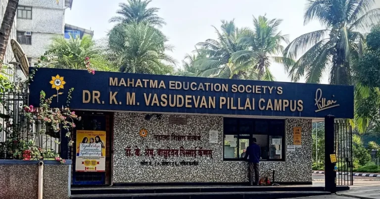 Pillai College of Arts, Commerce & Science is visible in this image.