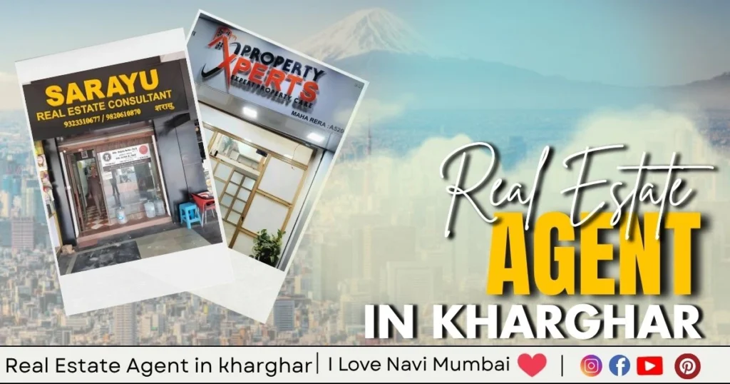 Real Estate Agent in Kharghar is visible in this image.